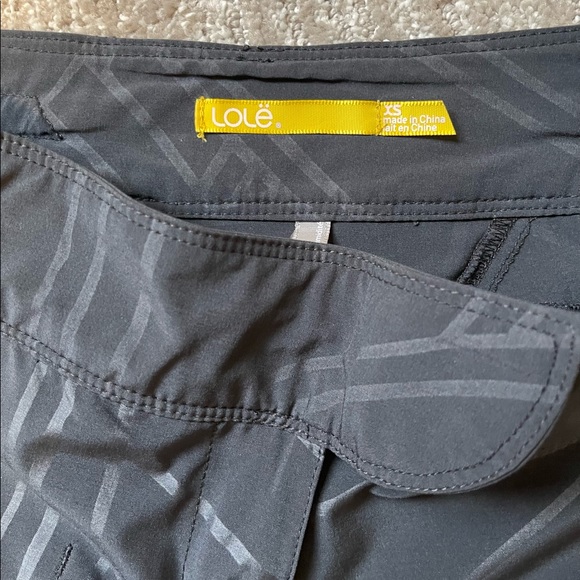 Lole, size XS, black shorts - Picture 2 of 2
